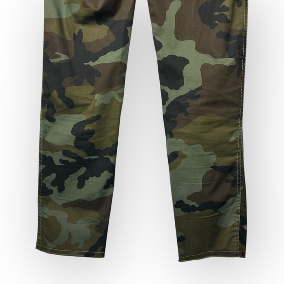 Nili Lotan Jenna Pant in Fall Green Camo 2 - Picture 9 of 12